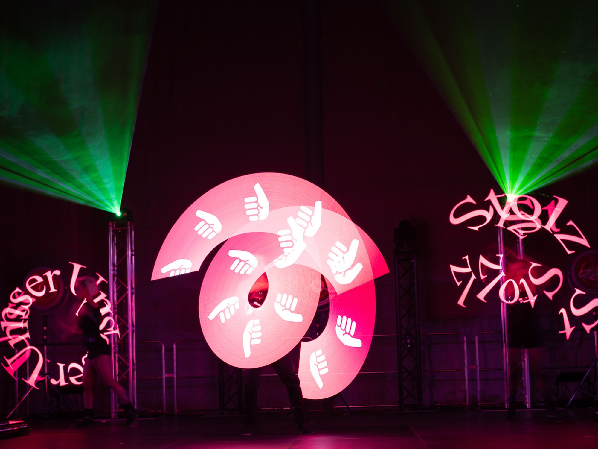 Laser- und LED-Lichtshow für die Handwerkskammer Nürnberg