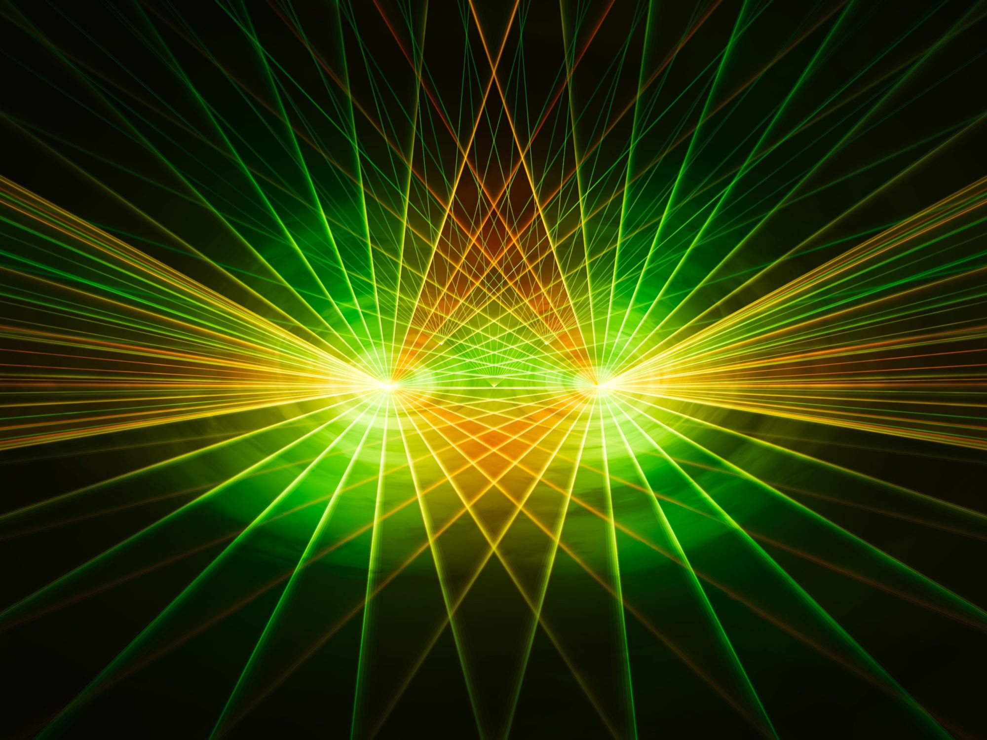 Live-Test einer Lasershow-Programmierung im Studio