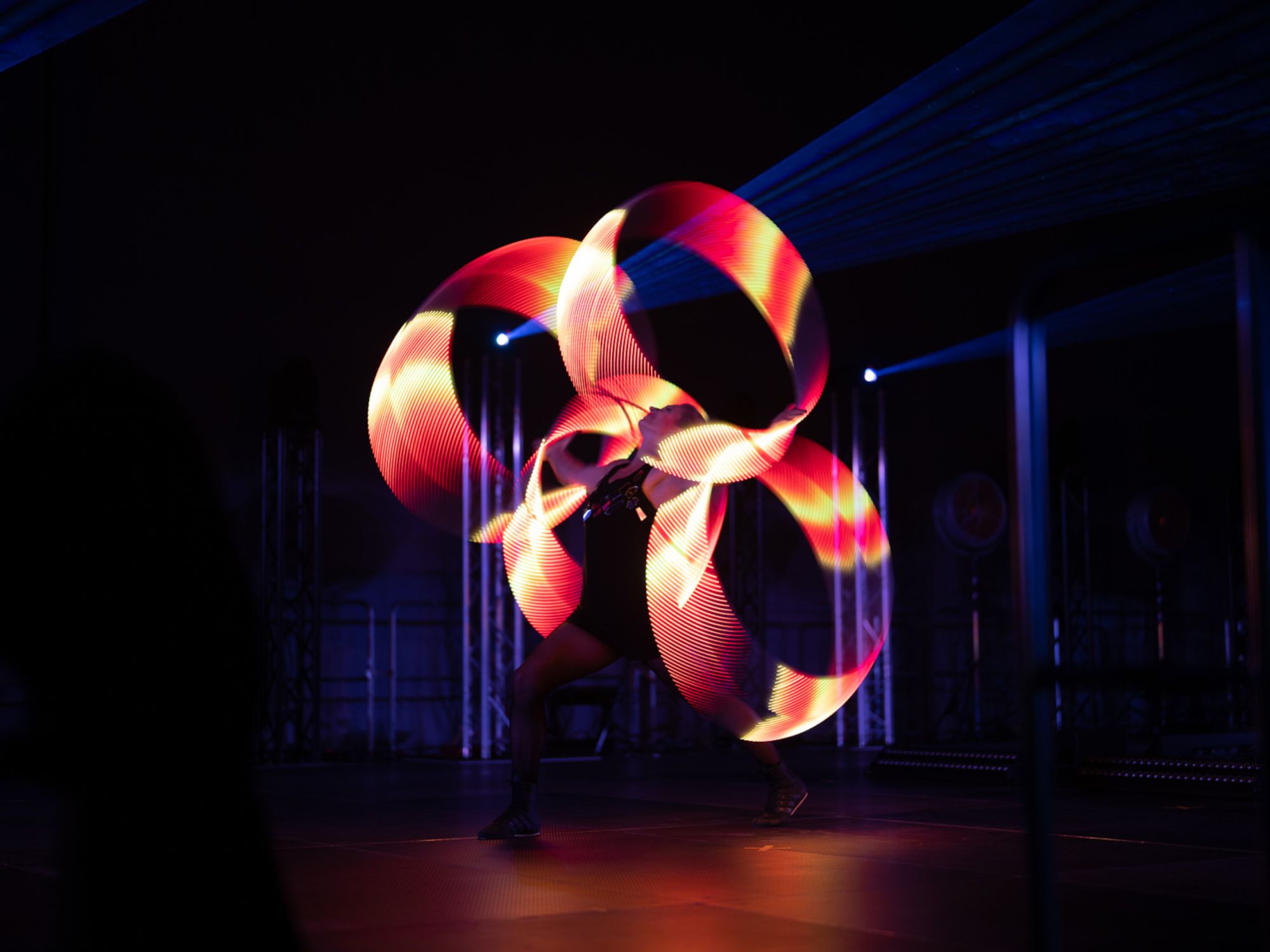 LED-Lichtshow zum Firmenjubiläum in der Alten Kongresshalle München